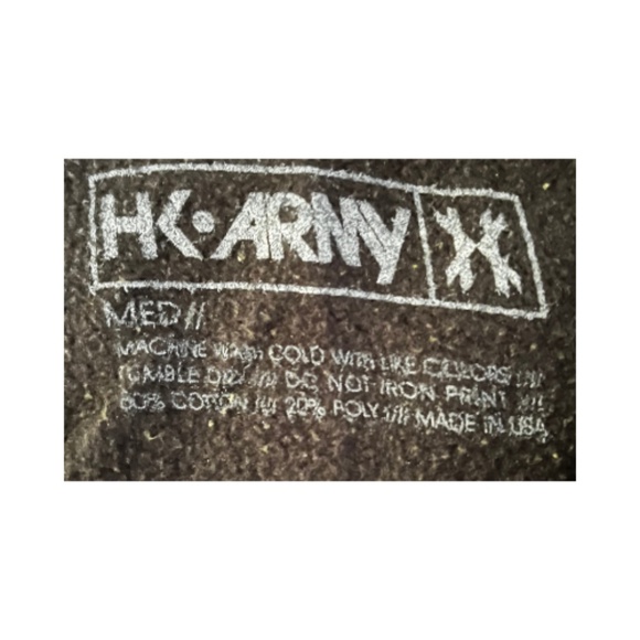 HK Army HSTL Kids Zip Front Hoodie. M - Picture 3 of 3